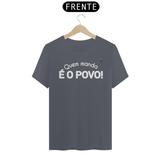 Nome do produto T-shirt Tradicional É O POVO!