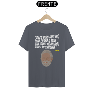 Nome do produto T-shirt Tradicional LULA: Brasil Soberano