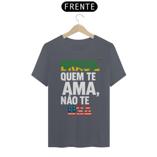 Nome do produto T-shirt Tradicional BRASIL QUEM TE AMA