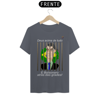 Nome do produto T-shirt Tradicional Bolsonaro atrás das grades!