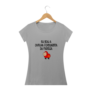 Nome do produto T-shirt Baby Look Ovelha Comunista