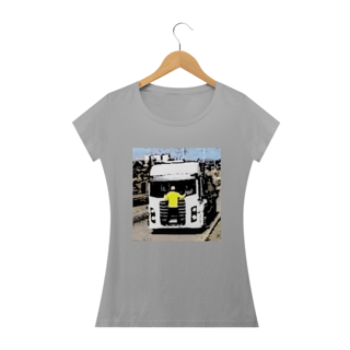 Nome do produto T-shirt Baby Look Patriota do Caminhão