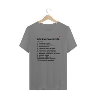 Nome do produto T-shirt Plus Size Delírio Comunista