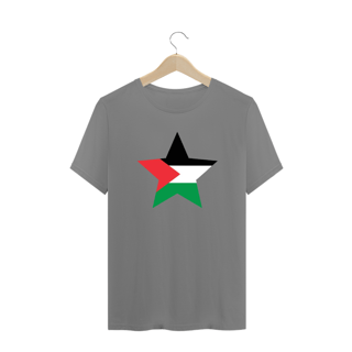 Nome do produto T-shirt Plus Size  Estrela Palestina