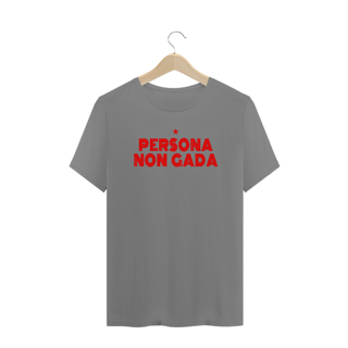 Nome do produto T-shirt Plus Size Persona Non Gada