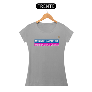 Nome do produto T-shirt Baby Look PAPUDA & COLMEIA