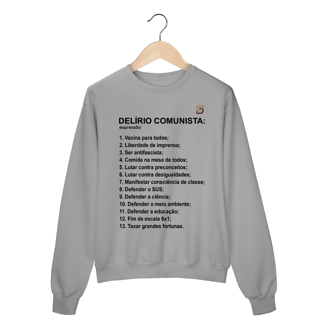 Nome do produto Moletom Prime Delírio Comunista