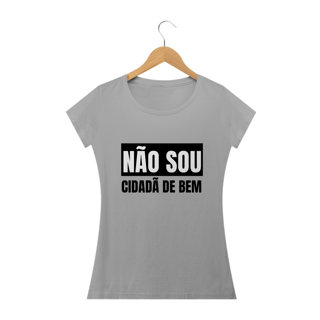 Nome do produto T-shirt Baby Look NÃO SOU