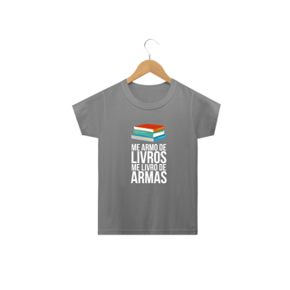 Nome do produto T-shirt Infantil Classic Livros