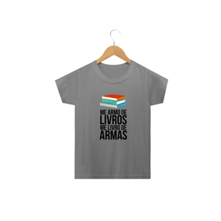 Nome do produto T-shirt Infantil Classic Livros