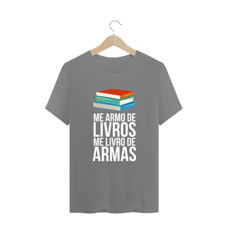 Nome do produto T-shirt Plus Size Livros