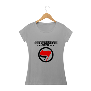 Nome do produto T-shirt Baby Look Antifacista