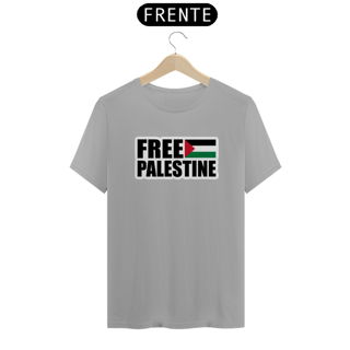 Nome do produto T-shirt Tradicional Free Palestine