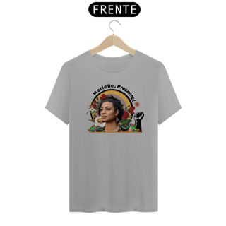 Nome do produto T-shirt Tradicional Marielle, Presente!