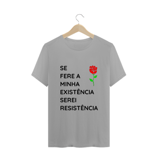 Nome do produto T-shirt Tradicional Serei Resistência