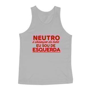 Nome do produto Regata Unissex Sou de Esquerda