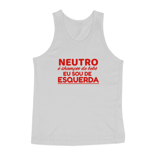 Nome do produto Regata Unissex Sou de Esquerda