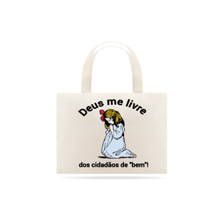 Nome do produto Ecobag Deus me livre!