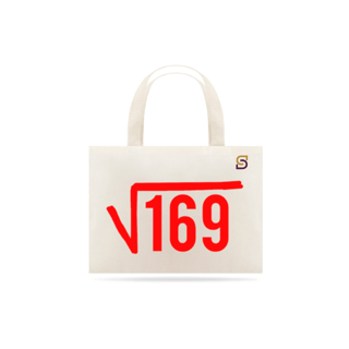 Nome do produto Ecobag Raiz Quadrada de 169