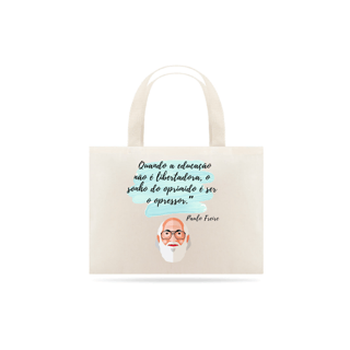 Nome do produto Eco Bag Paulo Freire