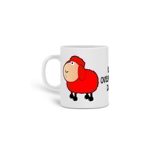 Nome do produto Caneca Ovelha Vermelha