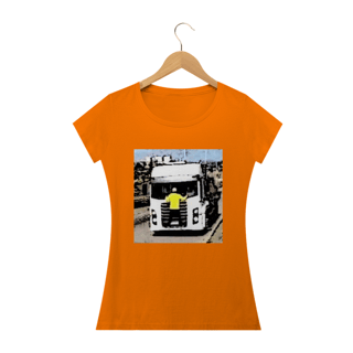 Nome do produto T-shirt Baby Look Patriota do Caminhão