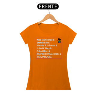Nome do produto T-shirt Baby Look Transcestralidade