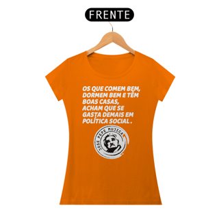 Nome do produto T-shirt Baby Look Pepe Mujica