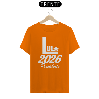 Nome do produto T-shirt Tradicional LULA 2026
