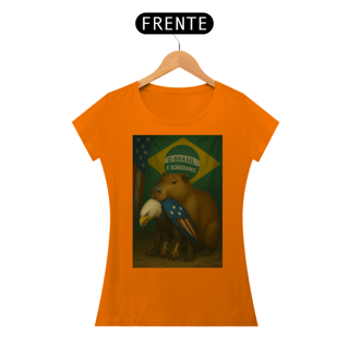 Nome do produto T-shirt Baby Look CAPIVARA