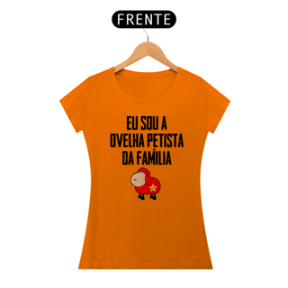 Nome do produto T-shirt Baby Look Ovelha Petista