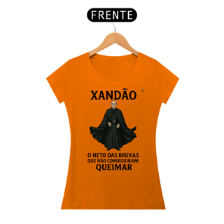 Nome do produto T-shirt Baby Look XANDÃO