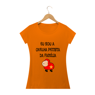 Nome do produto T-shirt Baby Look Ovelha Petista