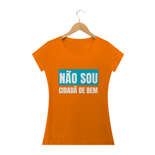 Nome do produto T-shirt Baby Look NÃO SOU
