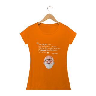 Nome do produto T-shirt Baby Look Paulo Freire