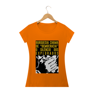 Nome do produto T-shirt Baby Look Burguesia