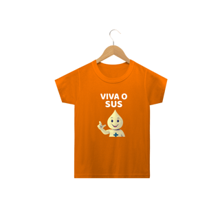 Nome do produto T-shirt Classic Infantil VIVA O SUS