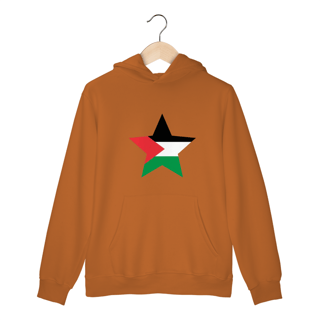 Nome do produto Moletom UNISSEX Canguru Estrela Palestina