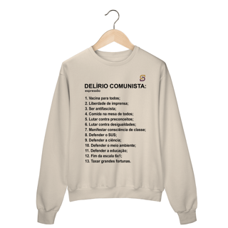 Nome do produto Moletom Prime Delírio Comunista