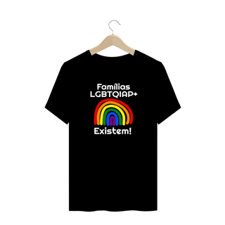 Nome do produto T-shirt Plus Size Famílias LGBTQIAP+
