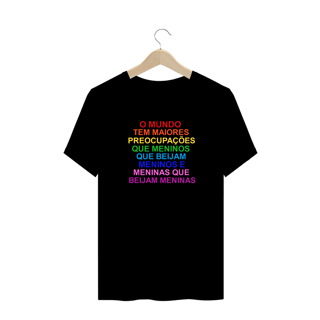 Nome do produto T-shirt Plus Size Meninos e Meninas