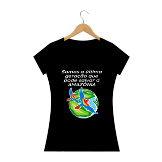 Nome do produto T-shirt Baby Look Amazônia