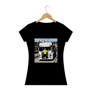 Nome do produto T-shirt Baby Look Patriota do Caminhão
