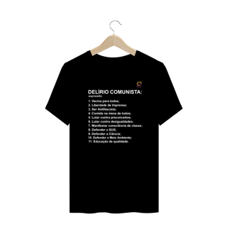 Nome do produto T-shirt Plus Size Delírio Comunista