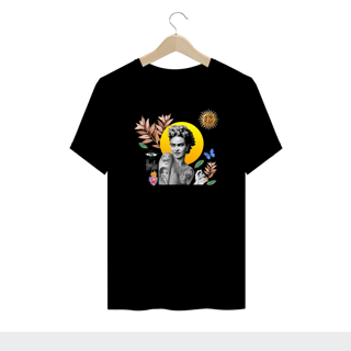 Nome do produto T-shirt Plus Size Frida Kahlo
