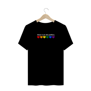 Nome do produto T-shirt Plus Size AMAR