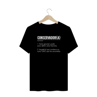 Nome do produto T-shirt Plus Size Conservador(a)