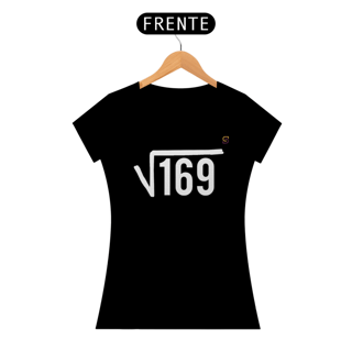 Nome do produto T-shirt Baby Look Raiz Quadrada de 169