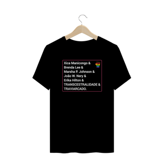 Nome do produto T-shirt Plus Size Transcestralidade