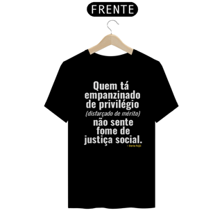 Nome do produto T-shirt Tradicional NÃO SENTE